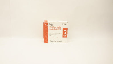 PDI S41125 Povidone-Iodine Swabstick 3 - Box of 10